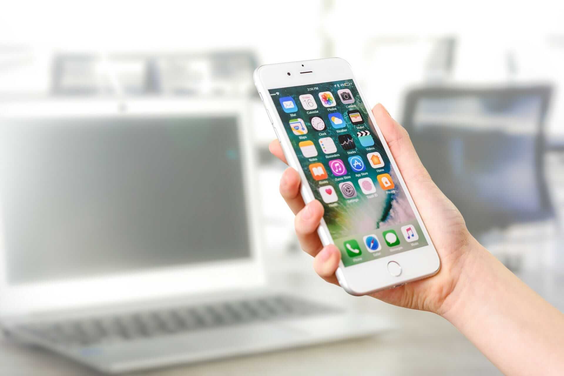 User unlocks a phone to access work systems remotely